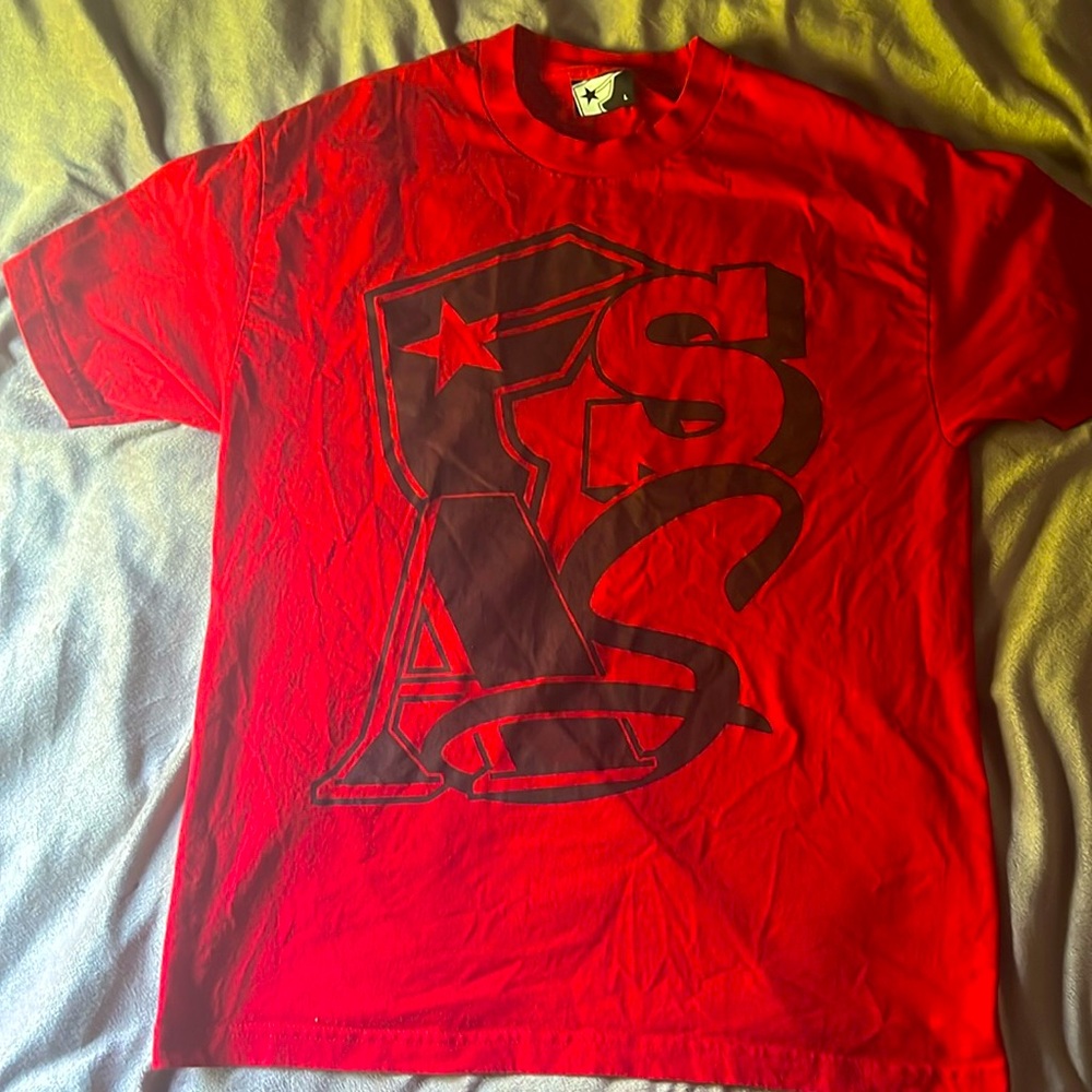 Red 90s shirt
